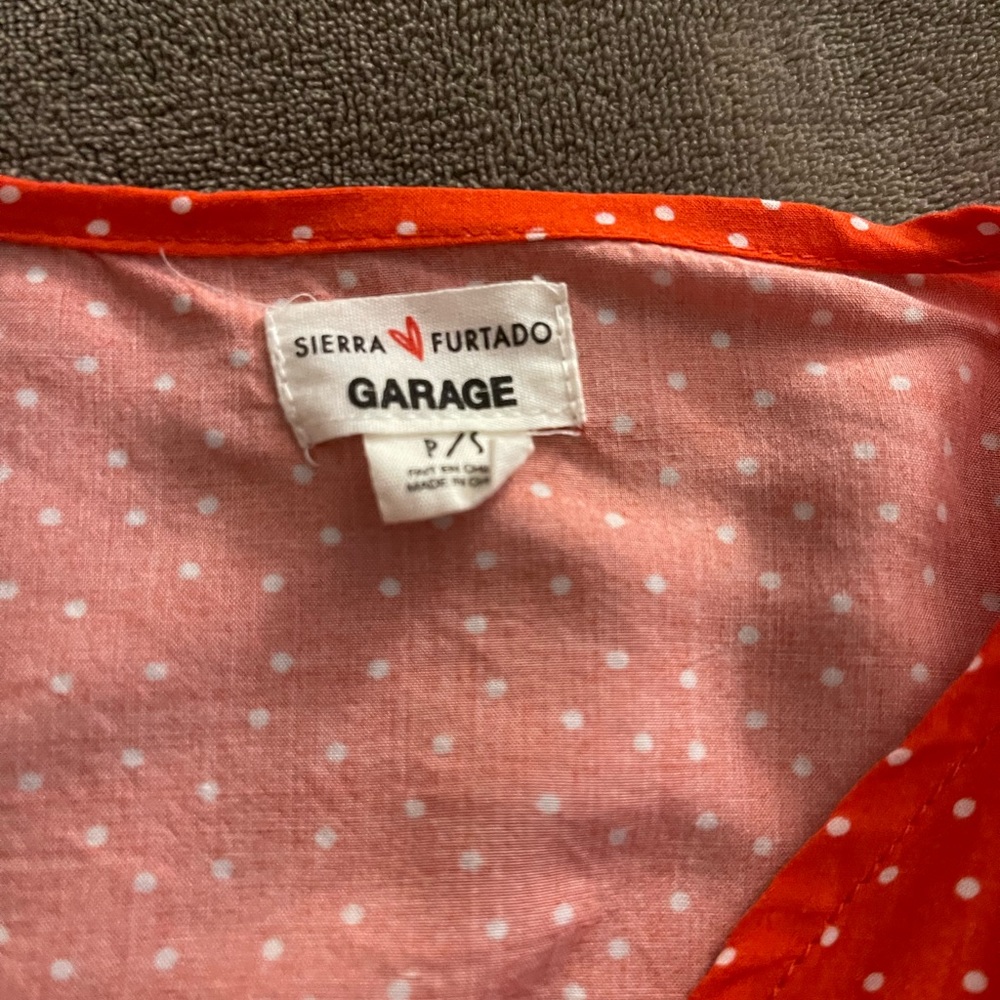Garage wrap blouse